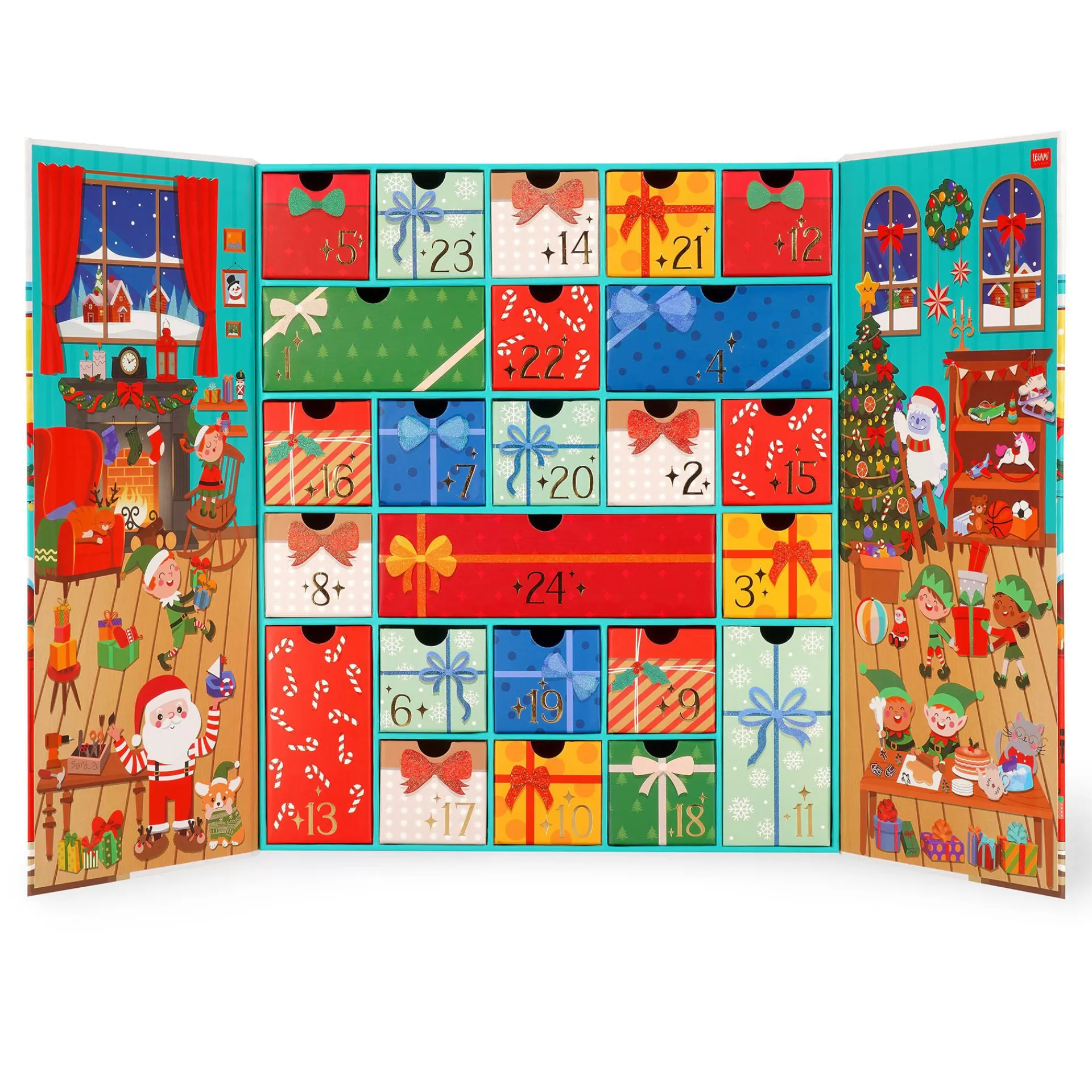 Legami Milano Party-Accessoires^Adventskalender - Christmas Countdown