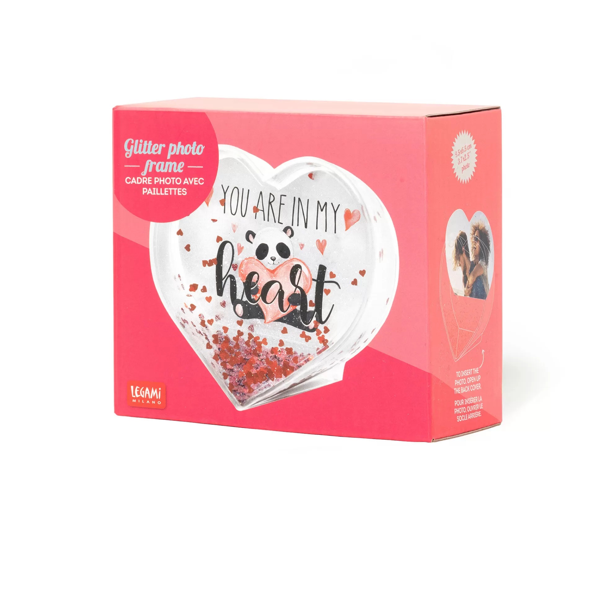 Legami Milano Fotohalter Und Fotoalbum^Fotohalter mit Glitter