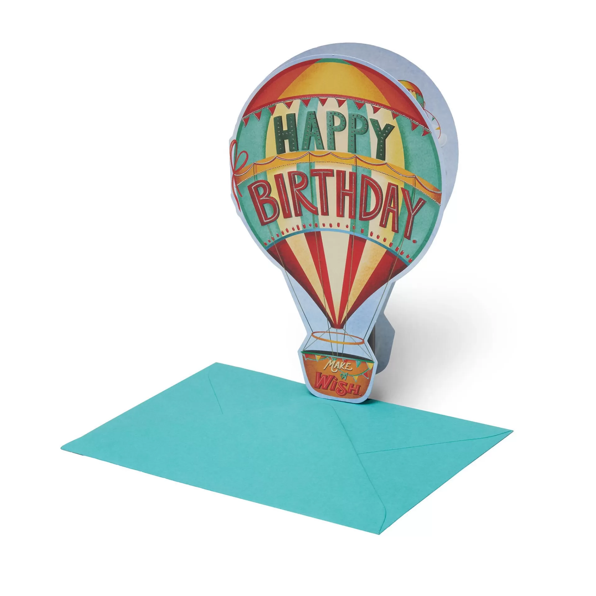 Legami Milano Geburtstagskarten^Glückwunschkarte Geburtstag - Air Balloon