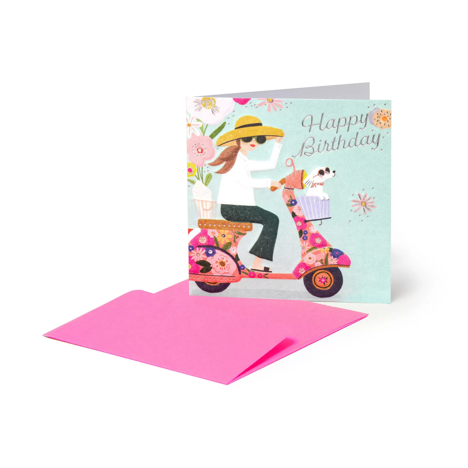 Legami Milano Geburtstagskarten^Glückwunschkarte Geburtstag - Bike Girl