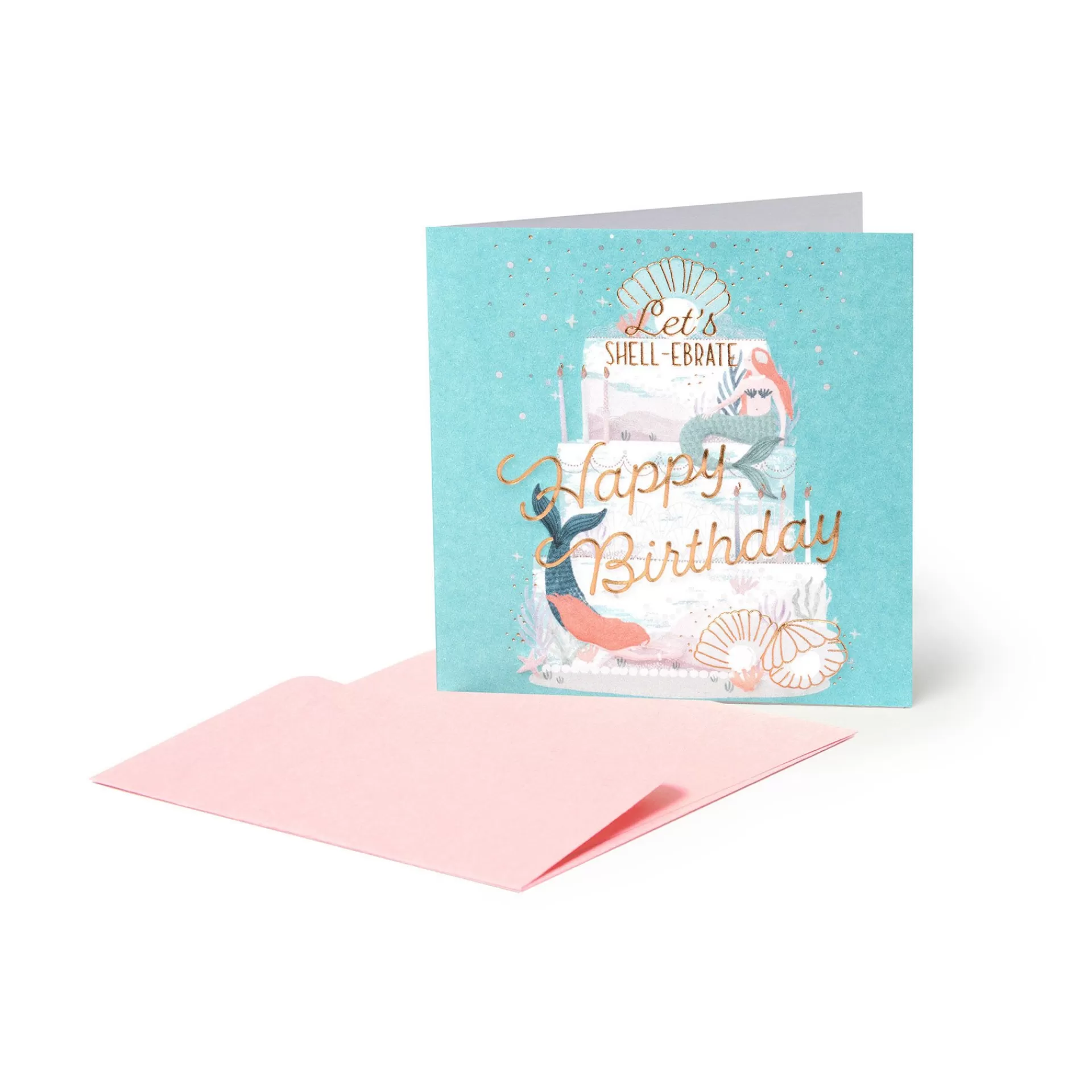Legami Milano Geburtstagskarten^Glückwunschkarte Geburtstag - Mermaid Cake