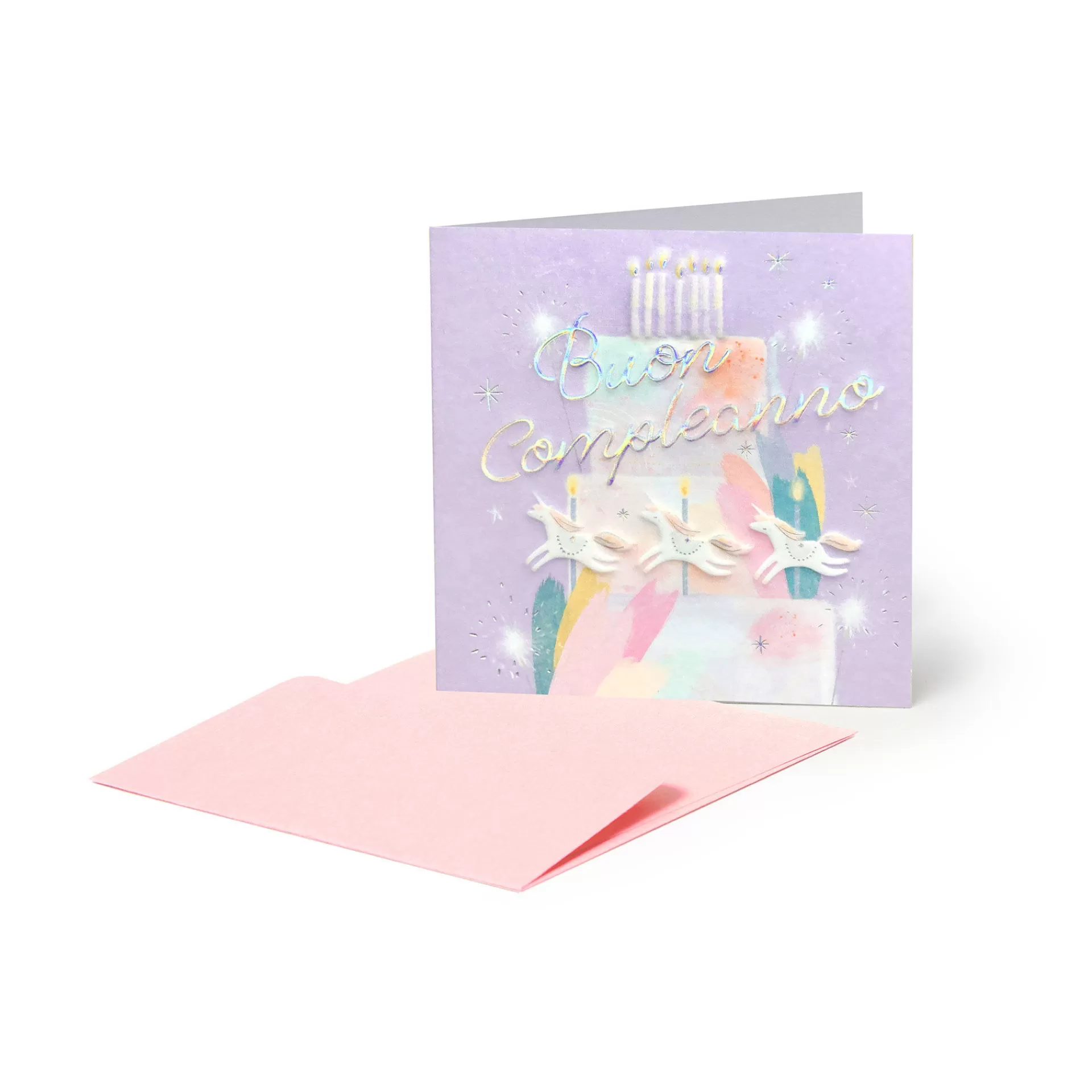 Legami Milano Geburtstagskarten^Glückwunschkarte Geburtstag - Unicorn Cake
