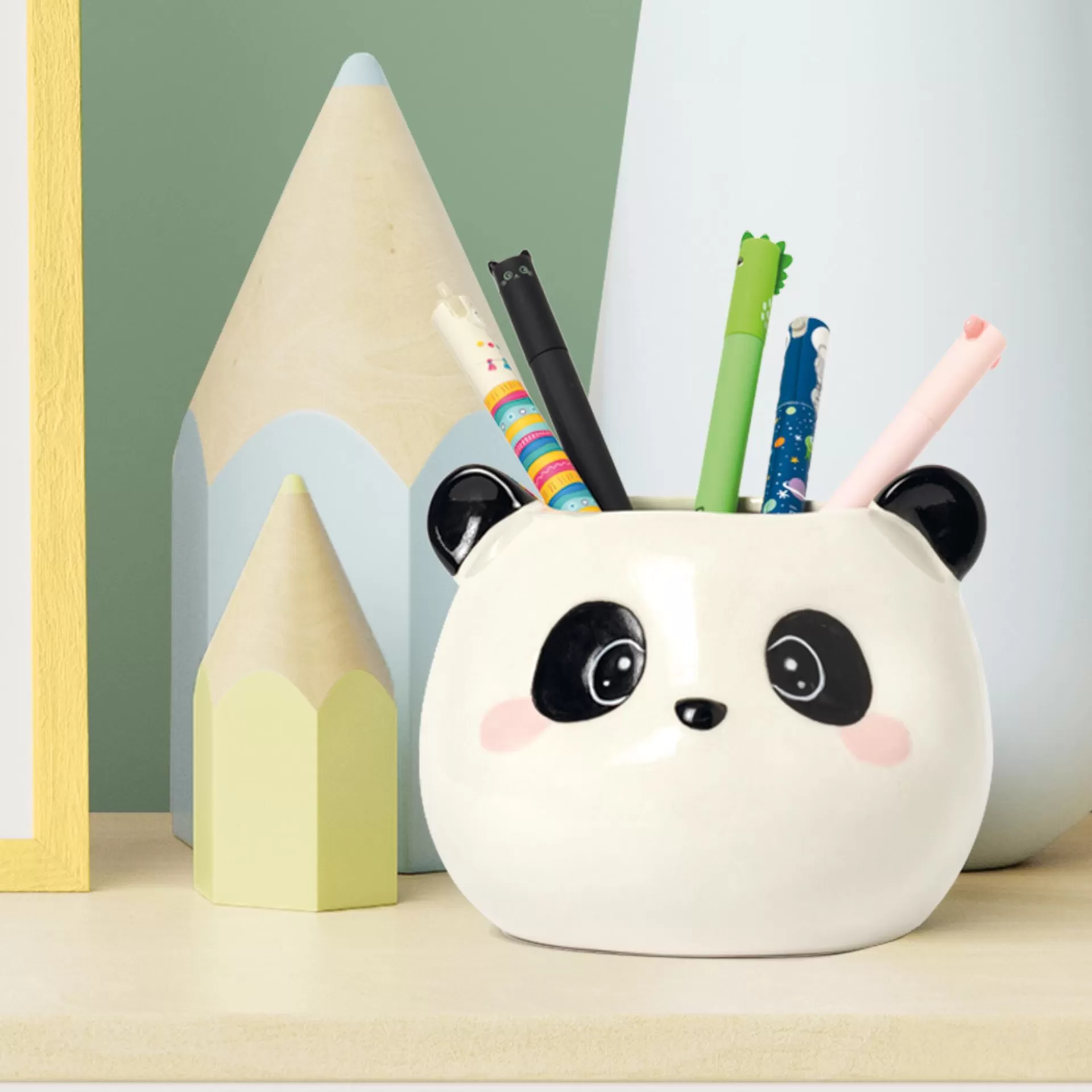 Legami Milano Stifteköcher^Keramik-Stiftehalter - Desk Friends