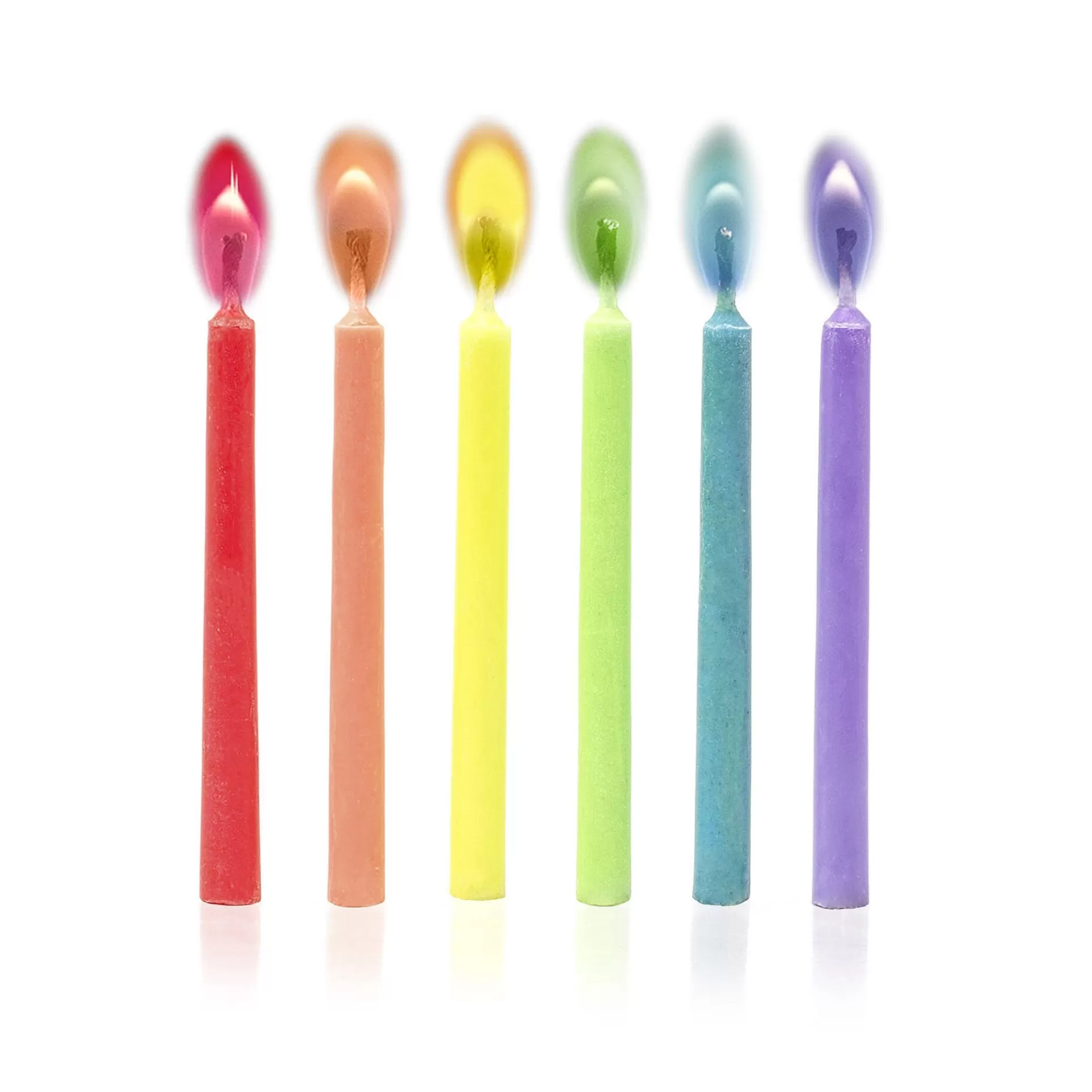 Legami Milano Party-Accessoires^Kerzen mit farbigen Flammen