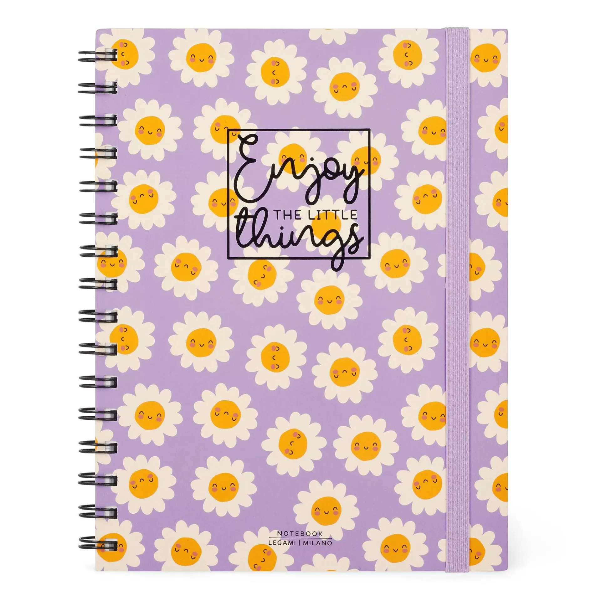 Legami Milano Linierte Hefte^Liniertes Notizbuch -Large - Spiralbindung - A5-Format