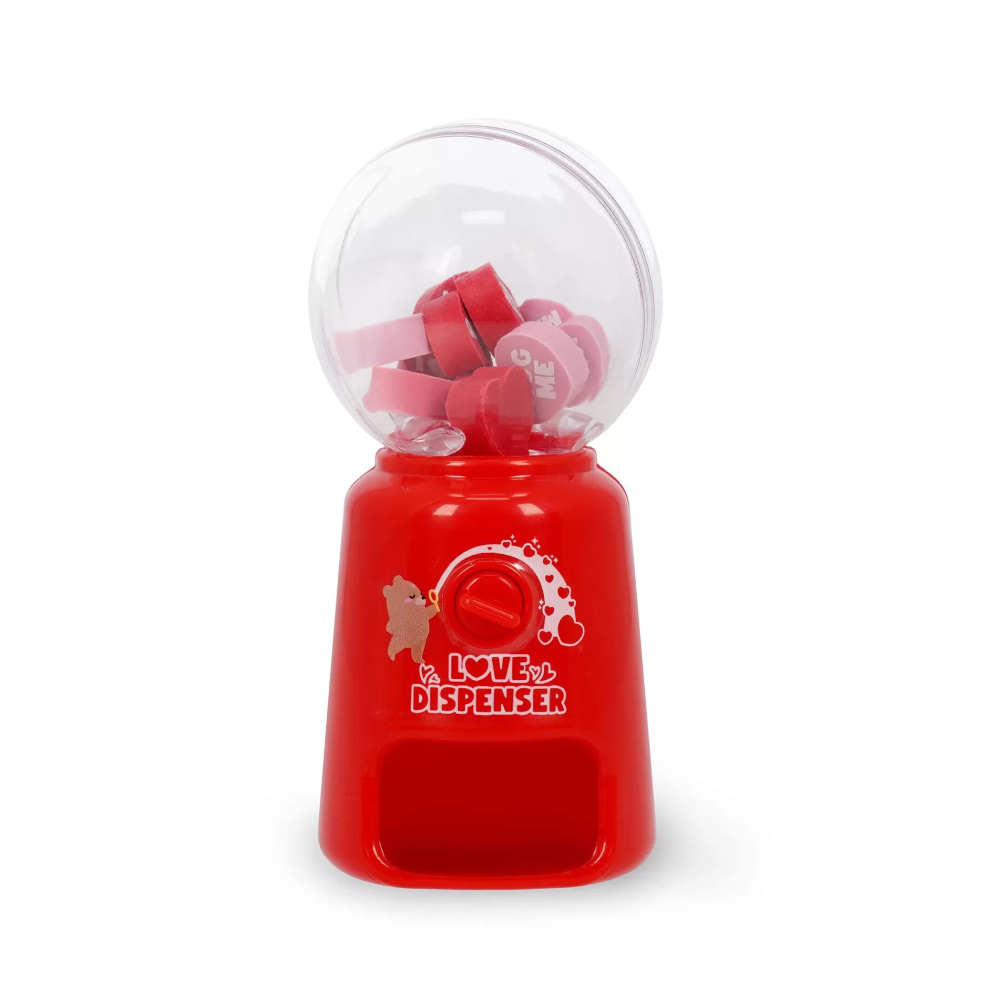 Legami Milano Radiergummis Und Korrekturroller^Mini-Radiergummispender - Love Dispenser