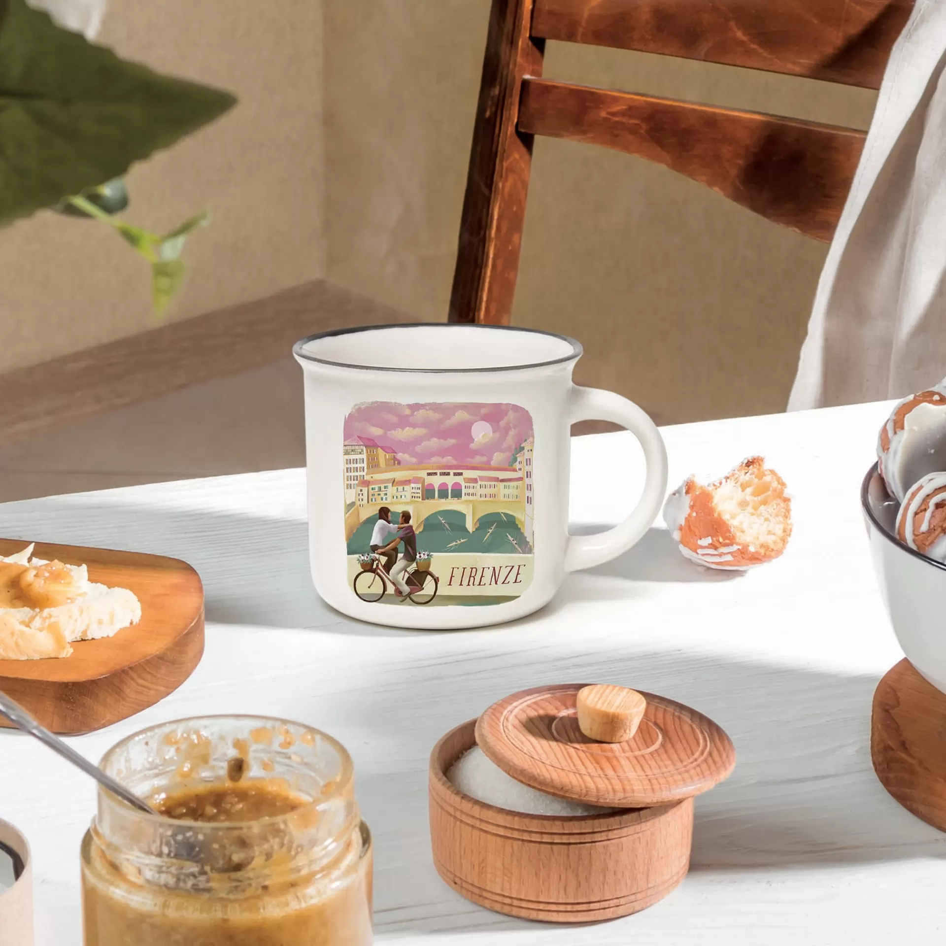 Legami Milano Kaffeebecher^Porzellantasse - Cup-Puccino - World Cities Collection