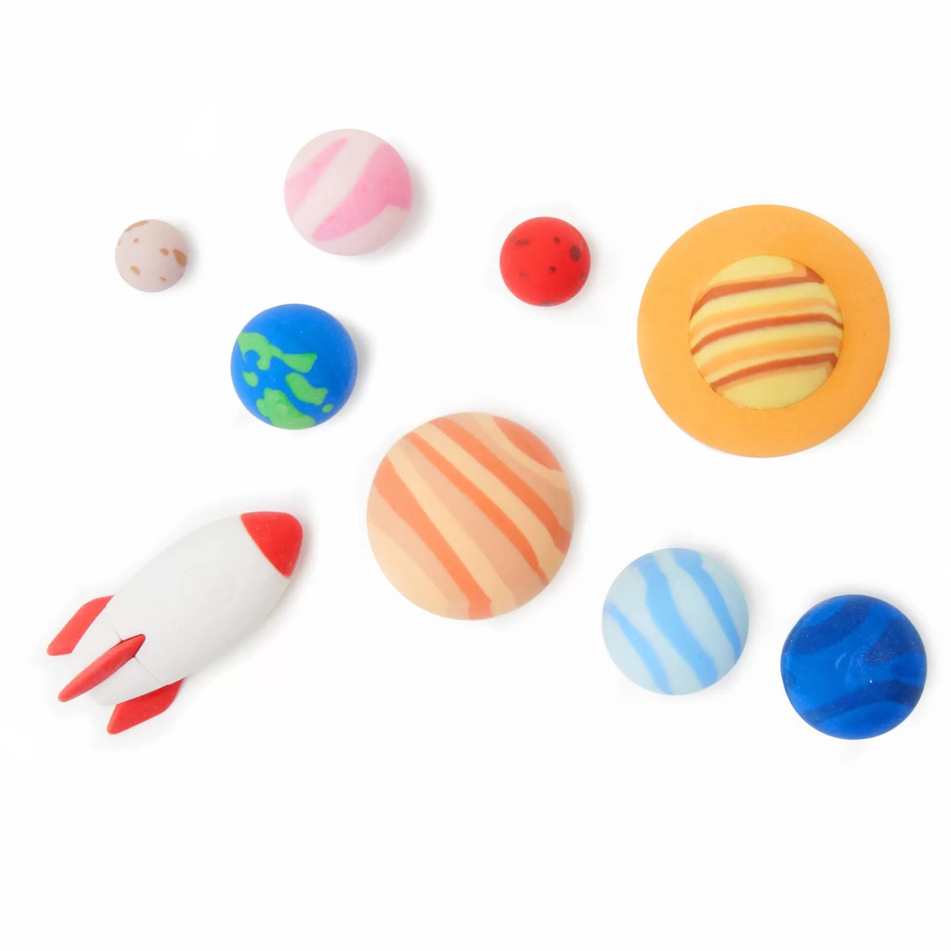 Legami Milano Radiergummis Und Korrekturroller^9 Radiergummis im Set - Solar System