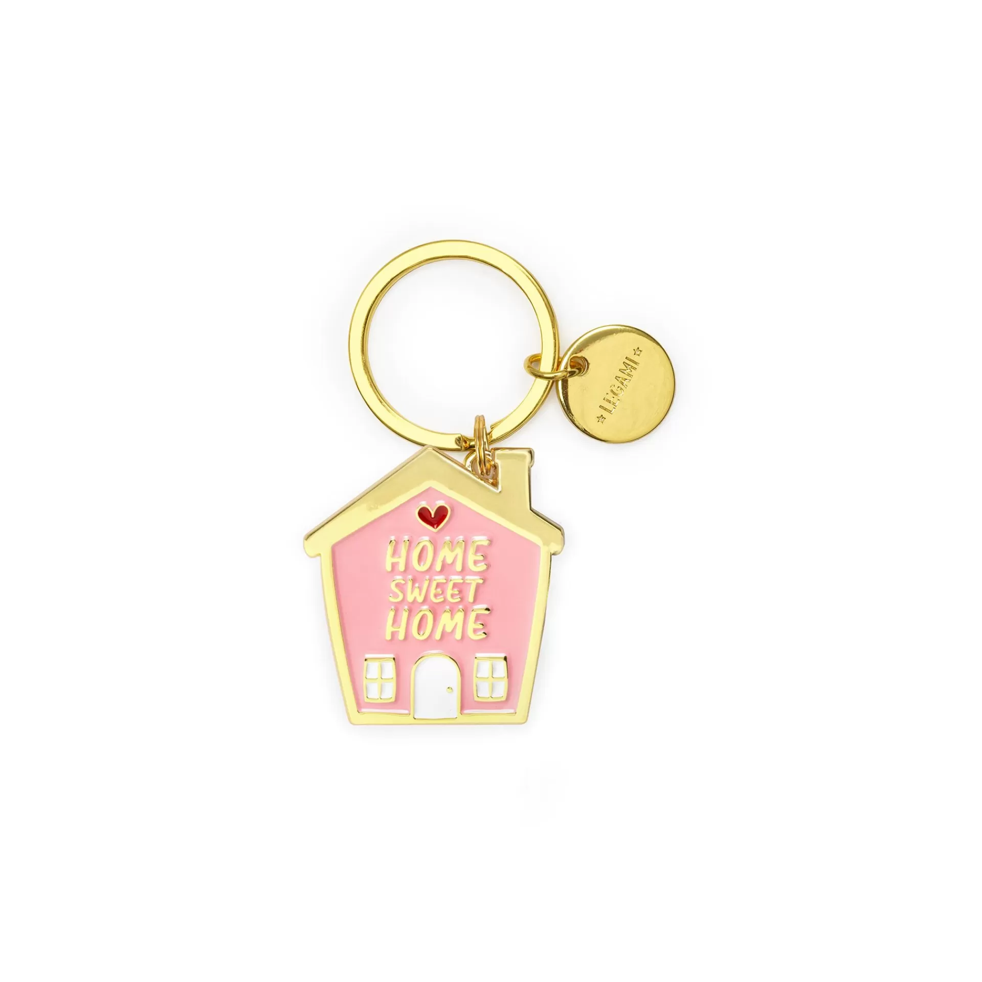 Legami Milano Schlüsselanhänger^Schlüsselanhänger aus emailliertem Metall - What a Key Ring!