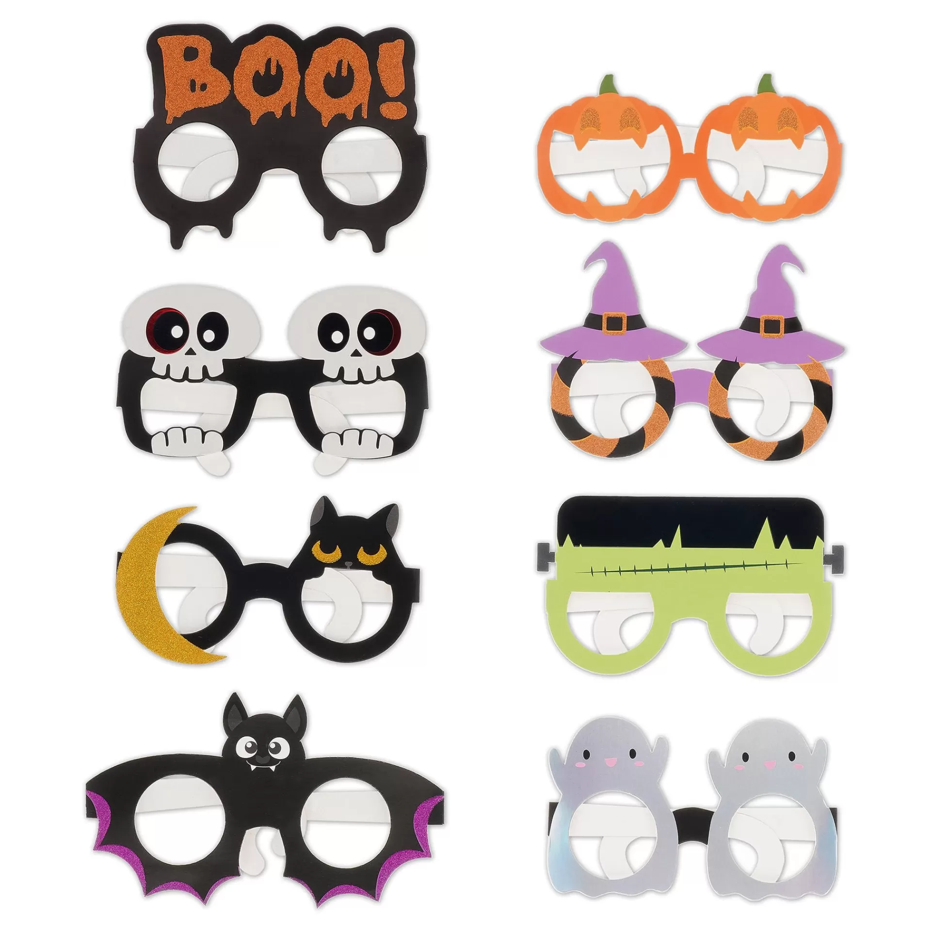 Legami Milano Party-Accessoires^Set mit 8 Papierbrillen