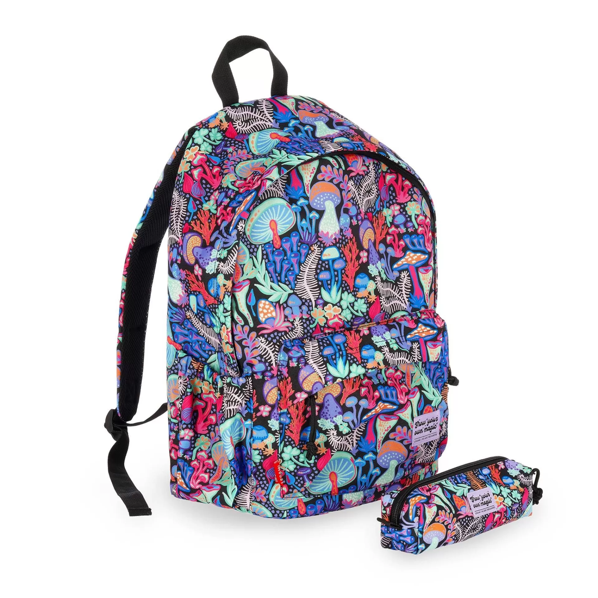 Legami Milano Rucksäcke | Federmäppchen^Set Rucksack und Etui Mushrooms