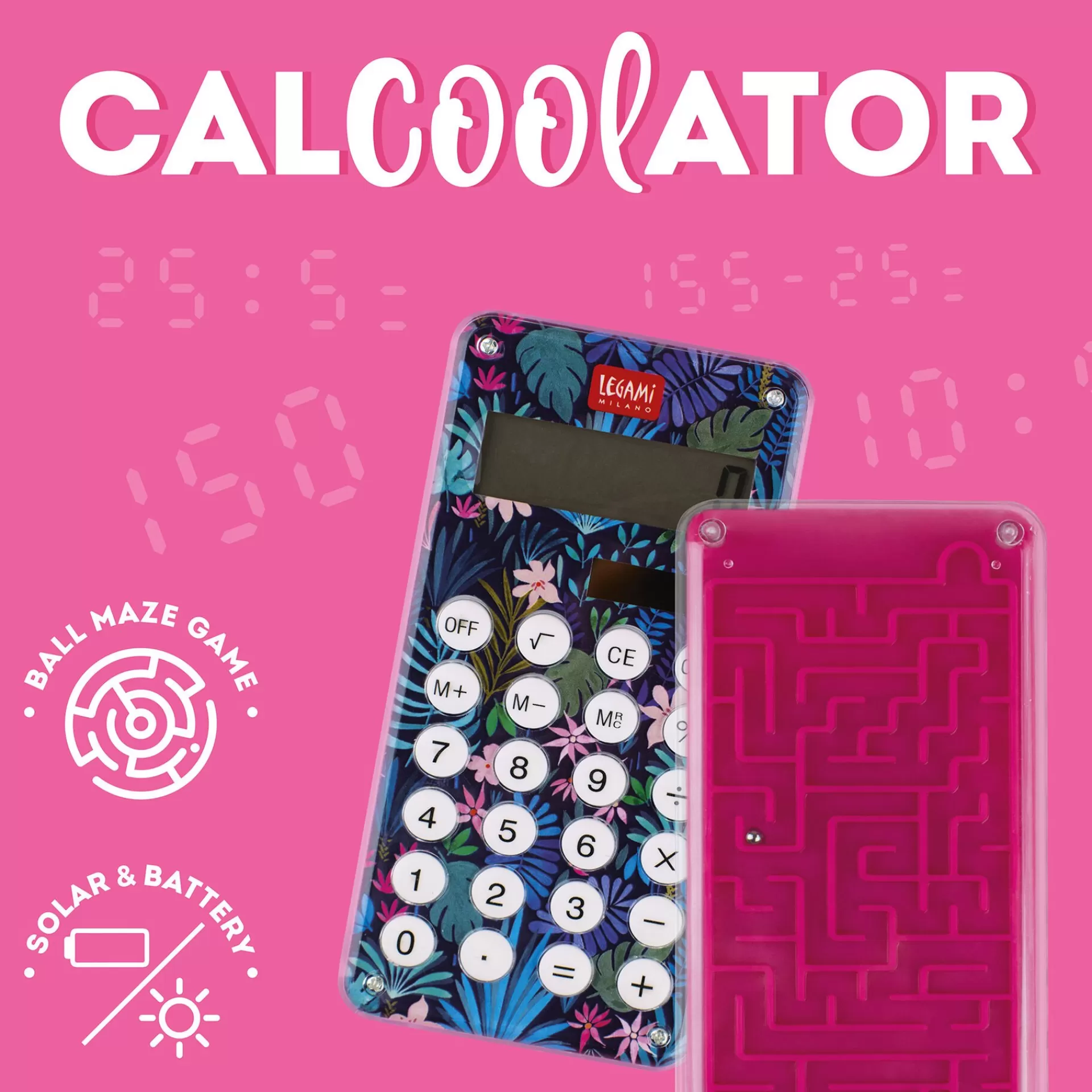 Legami Milano Mehr Schreibwaren^Taschenrechner - Calcoolator