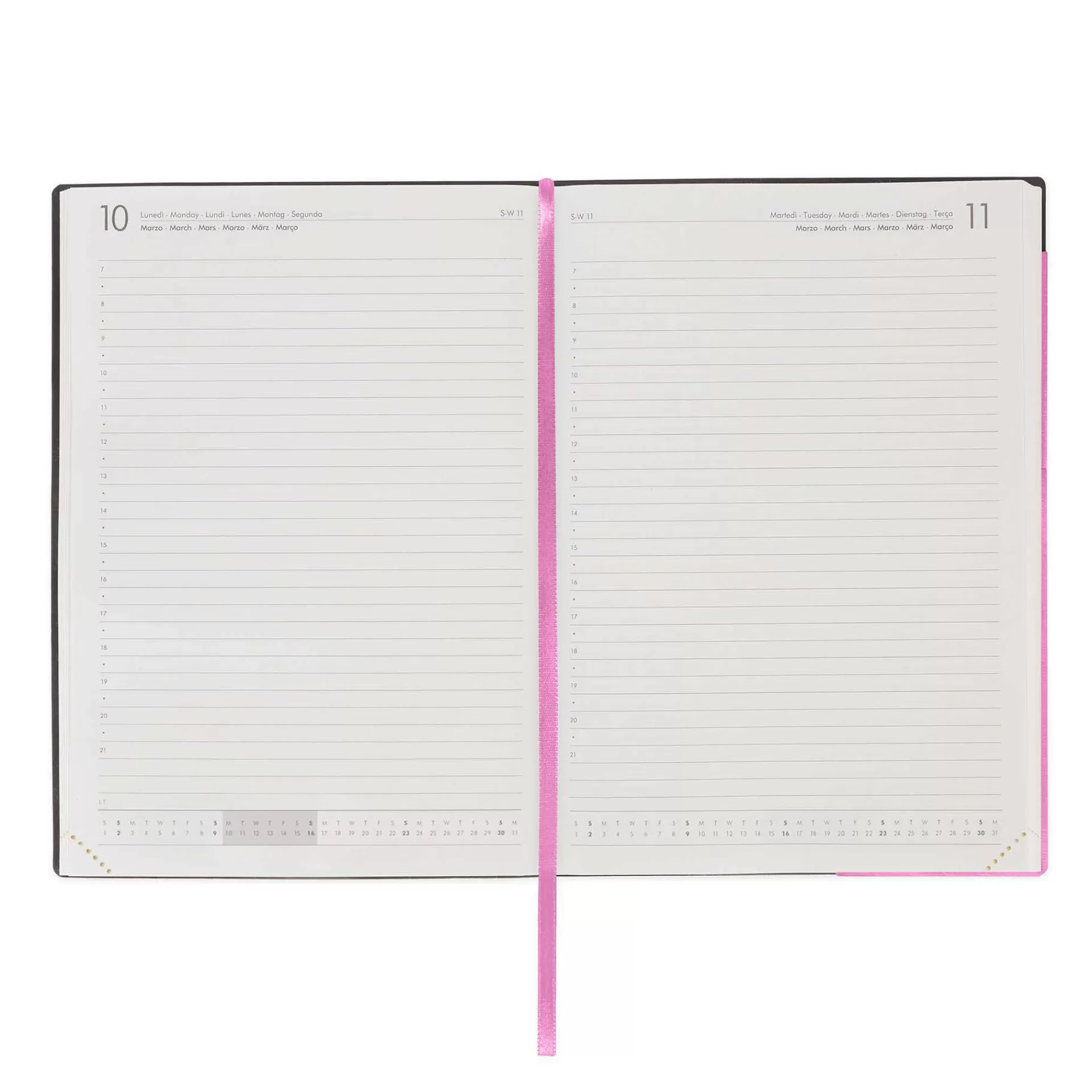 Legami Milano Tagesplaner Für 12 Monate^Terminplaner für 12 Monate - 1 Tag pro Seite - Large - 2025
