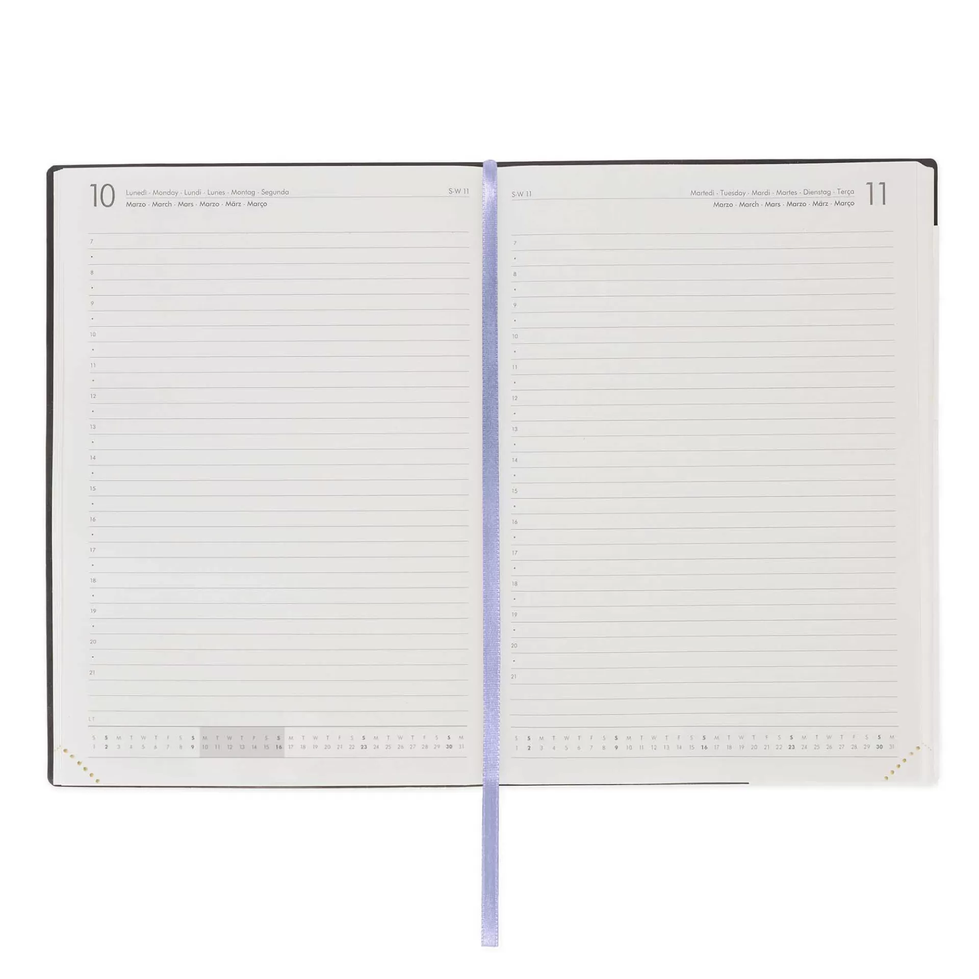 Legami Milano Tagesplaner Für 12 Monate^Terminplaner für 12 Monate - 1 Tag pro Seite - Large - 2025
