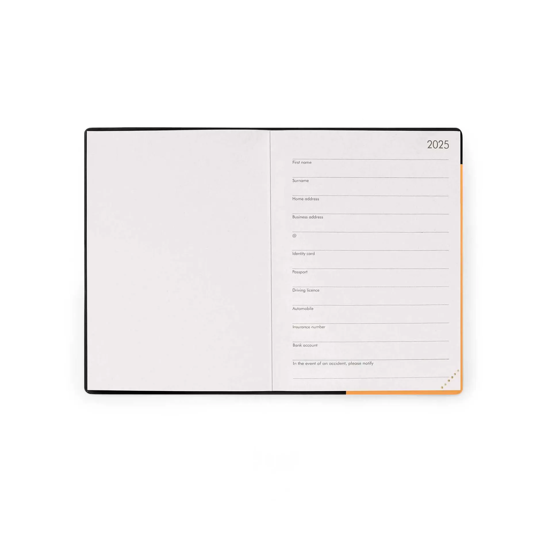 Legami Milano Tagesplaner Für 12 Monate^Terminplaner für 12 Monate - 1 Tag pro Seite - Small - 2025