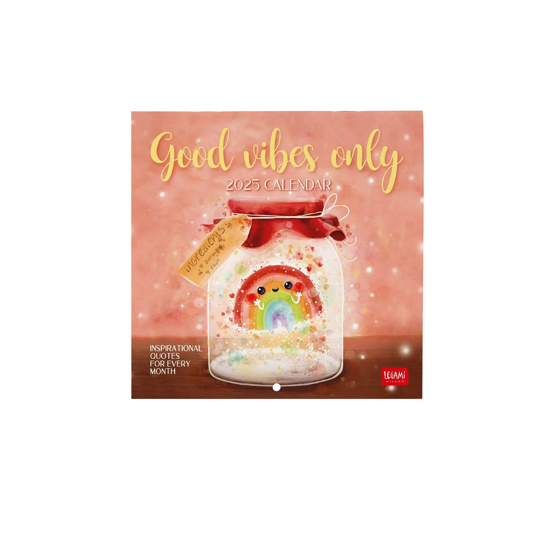 Legami Milano Wandkalender^Wandkalender 2025 - 18 x 18 cm