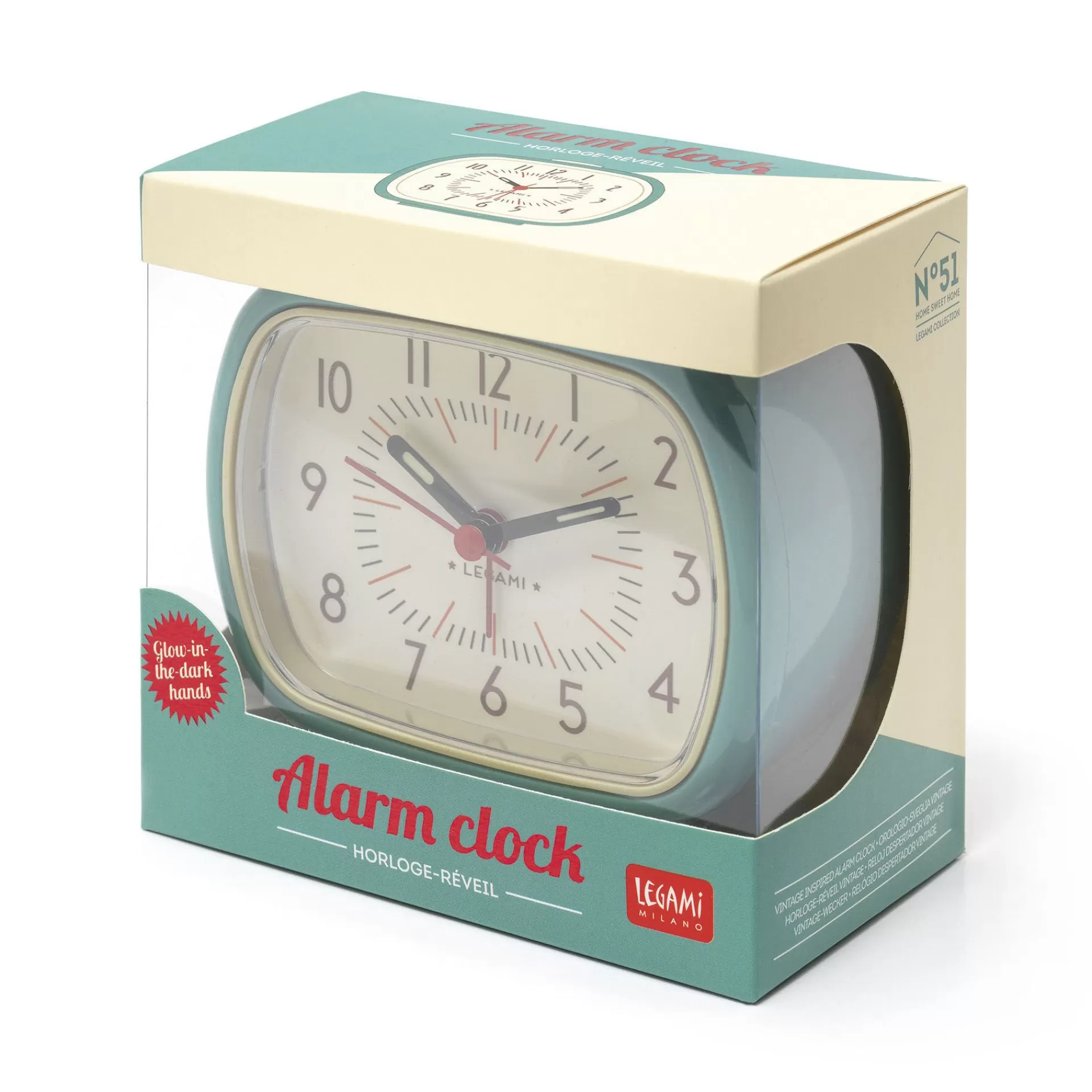 Legami Milano Wecker^Wecker im Retro-Look